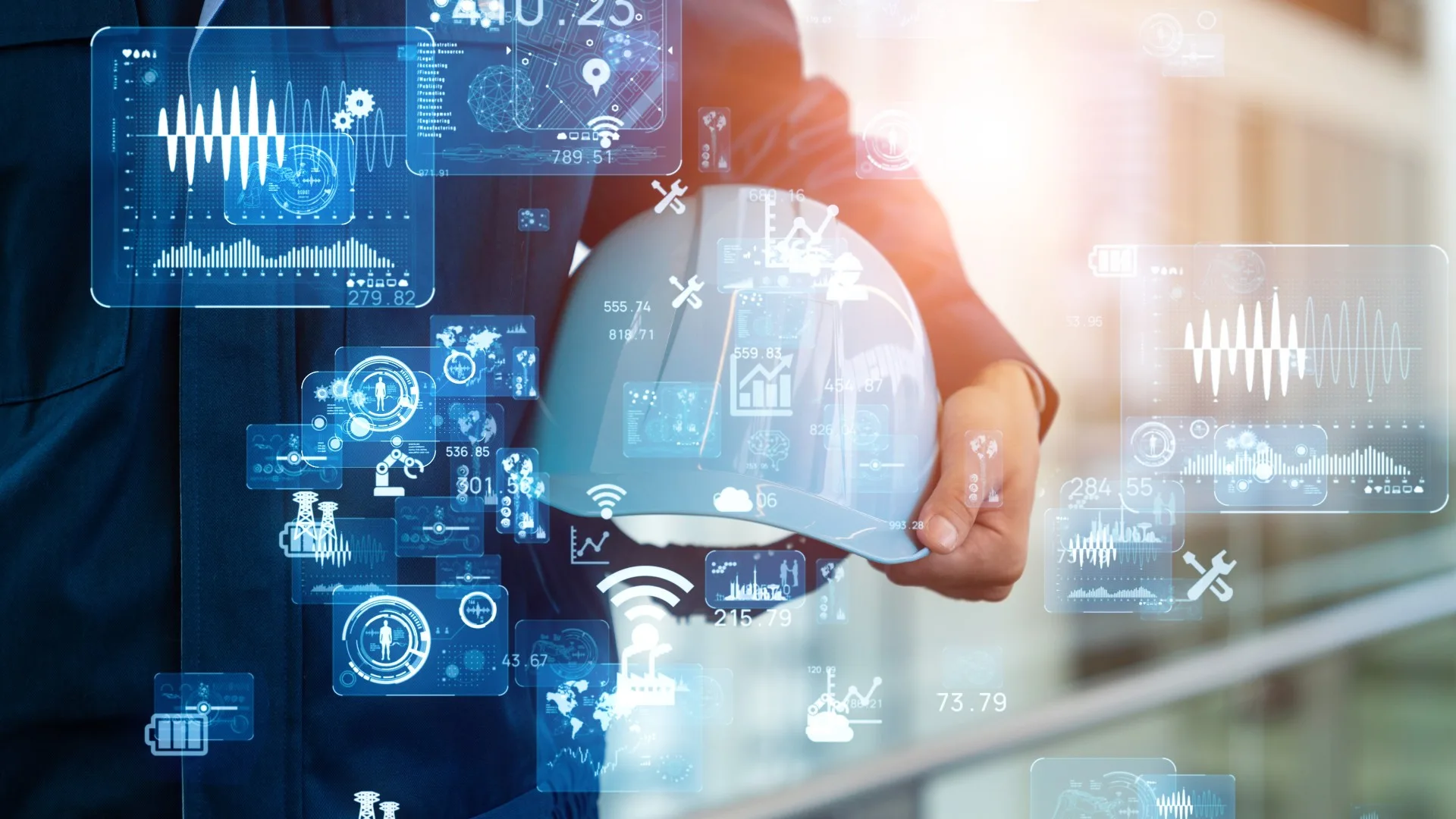 Proces obiegu danych w firmie z sektora automatyki przemysłowej